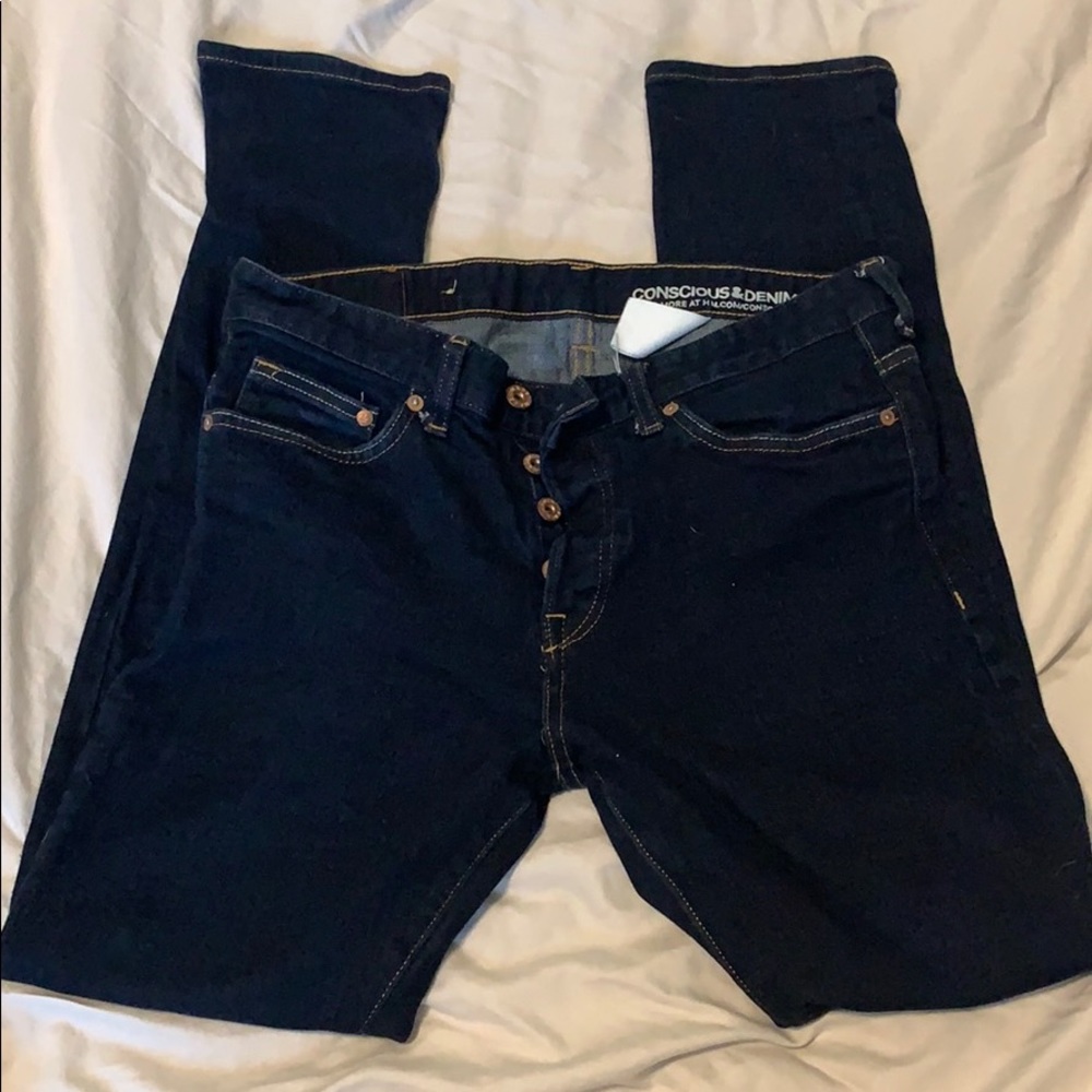 Conscious and Denim Dark Wash Jeans